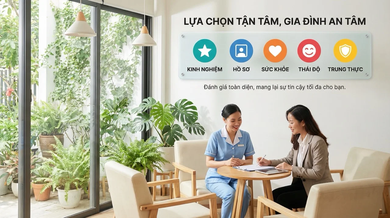 Tiêu chí tuyển chọn người giúp việc ở lại chuyên nghiệp